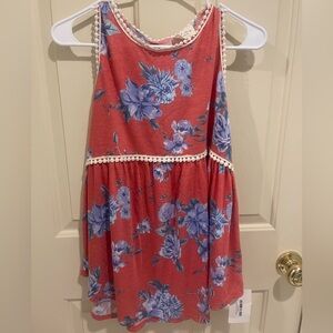 1.4.3. STORY BY LINE UP Tank Top Pink Floral